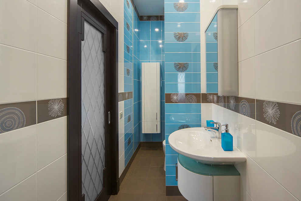 Дом из бруса в поселке Гавриково. Санузлы.