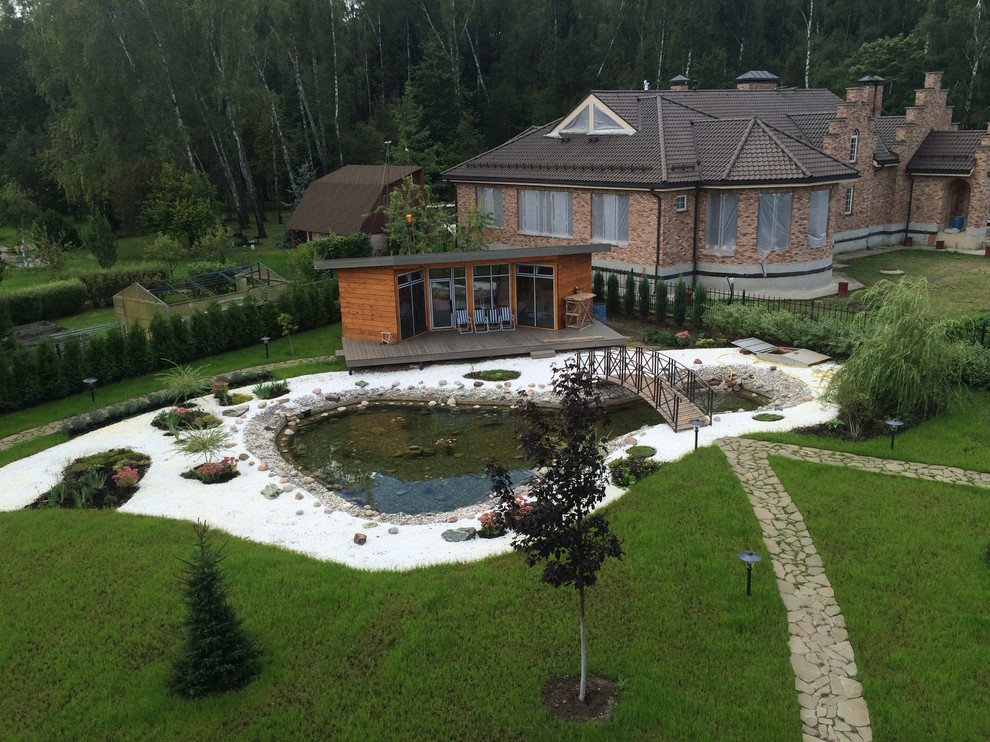 Ландшафтные работы в к/п  "Бельгийская деревня"