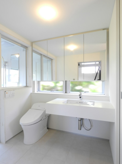 小坪の家 bagno-di-servizio