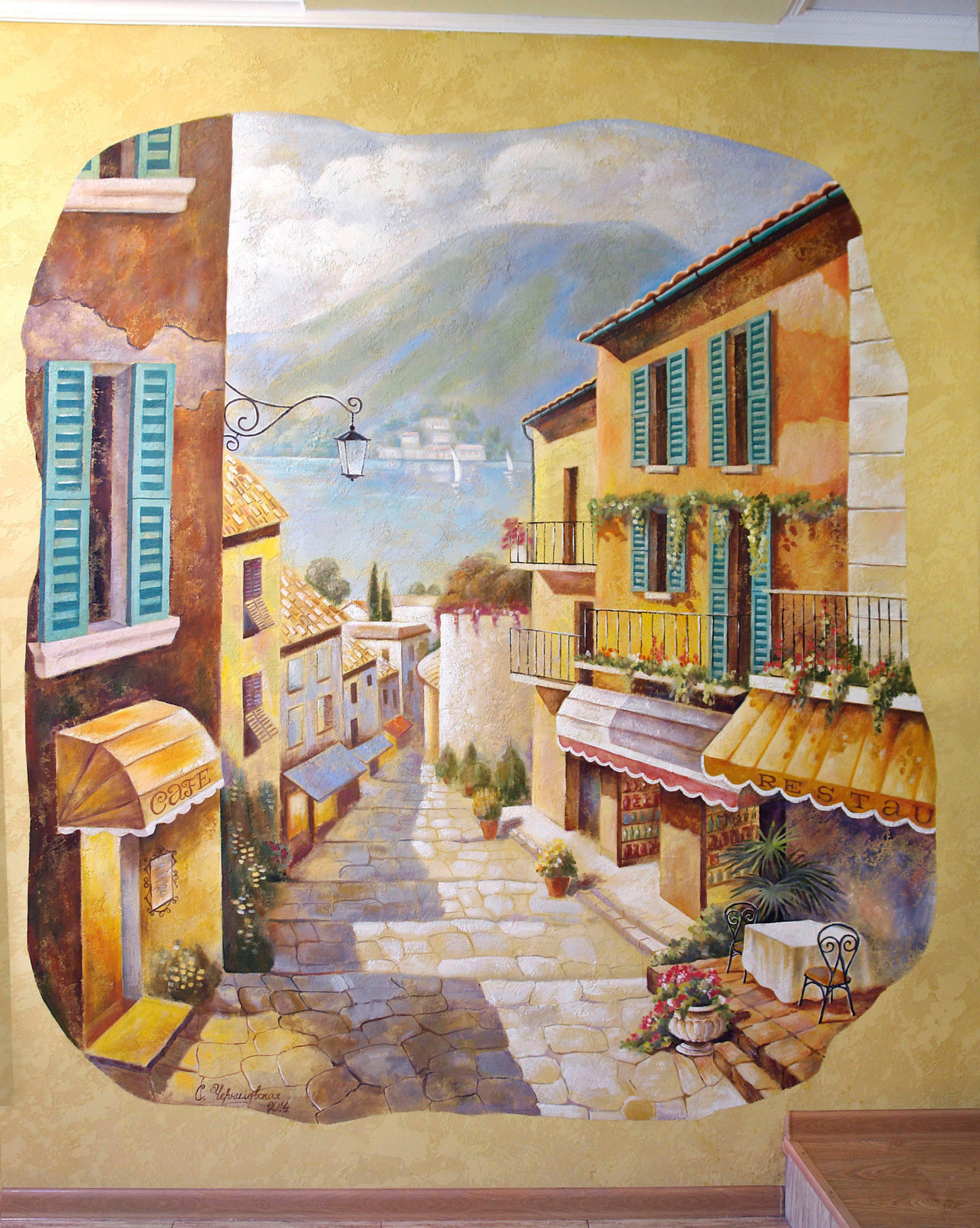 Роспись Декоративные штукатурки Фрески Лепка Картины Дизайн