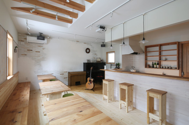 おうちカフェのある家 landhausstil-hausbar