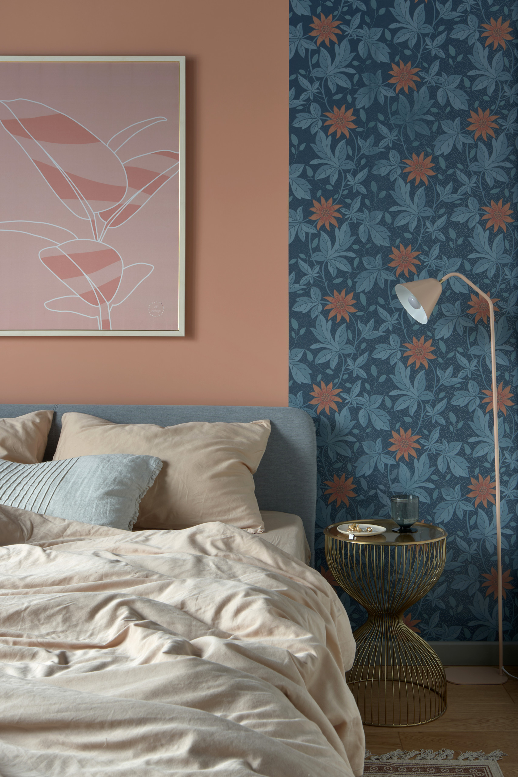 北欧スタイルのおしゃれな寝室 壁紙 のインテリア画像 75選 22年11月 Houzz ハウズ