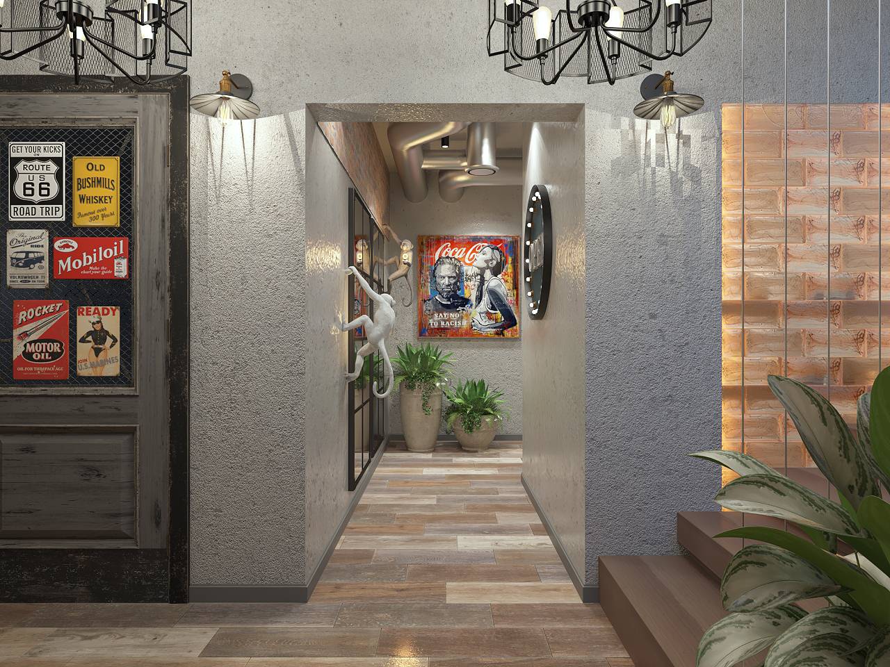 Цокольный этаж дома.