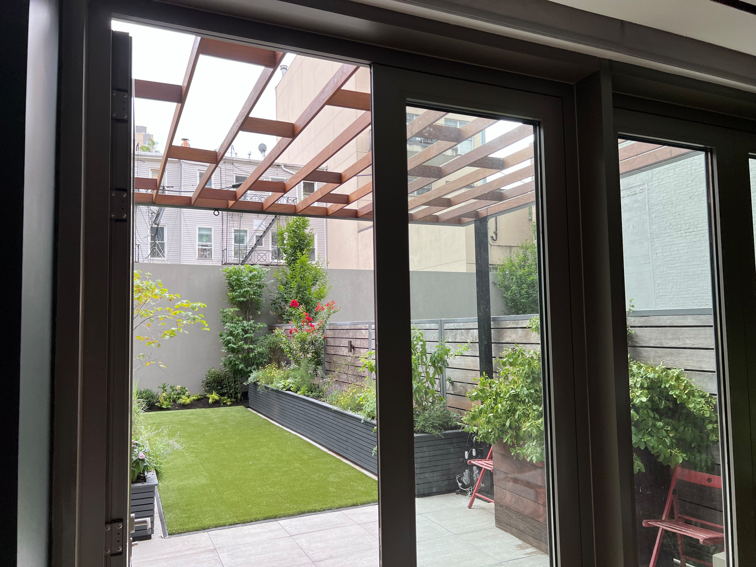 Garage Rooftop Container Garden