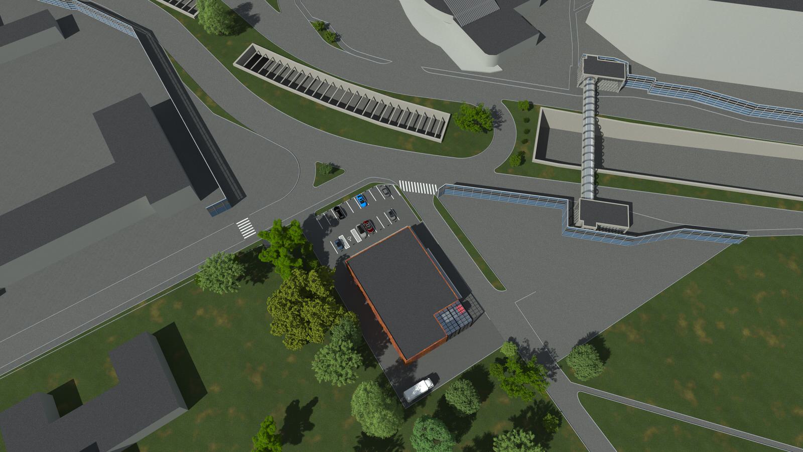 Эскизный проект торгового центра в г.Жуковский