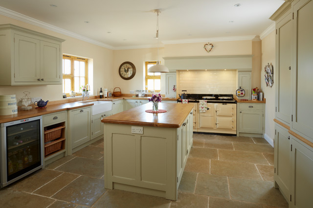 Painted Country Kitchen landstil-koekken