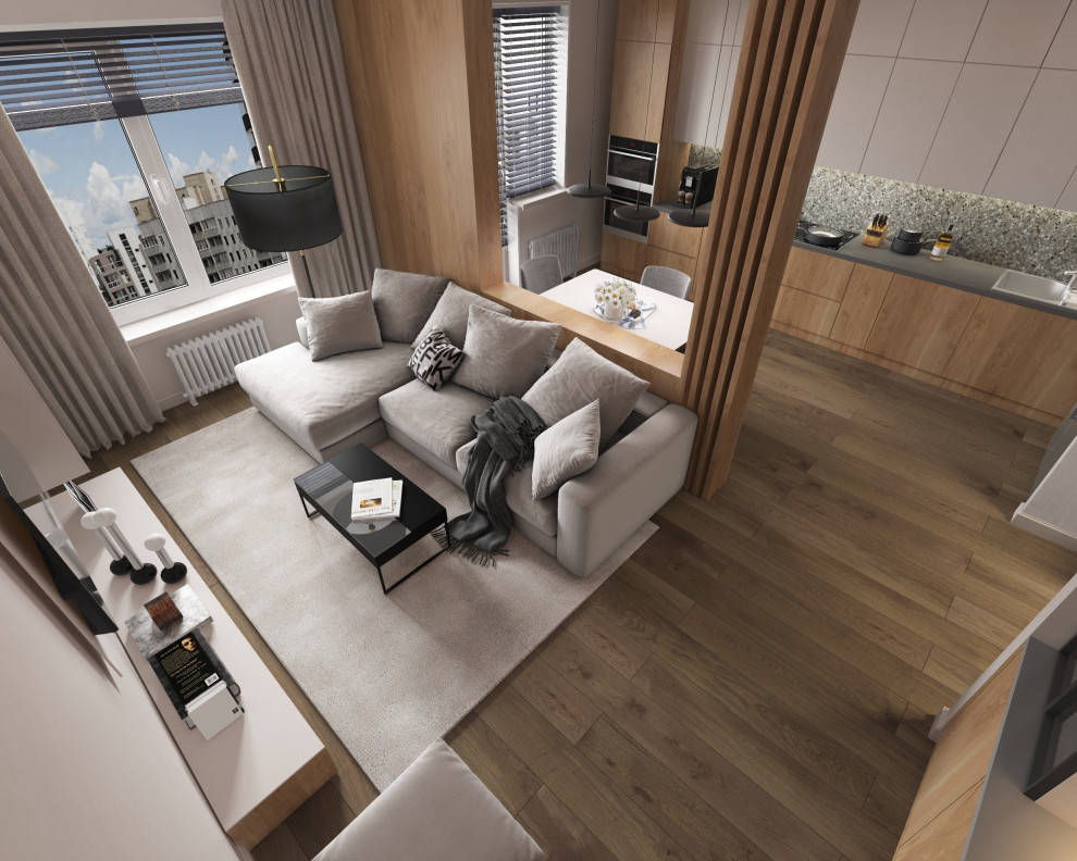 Проект квартиры в современном стиле