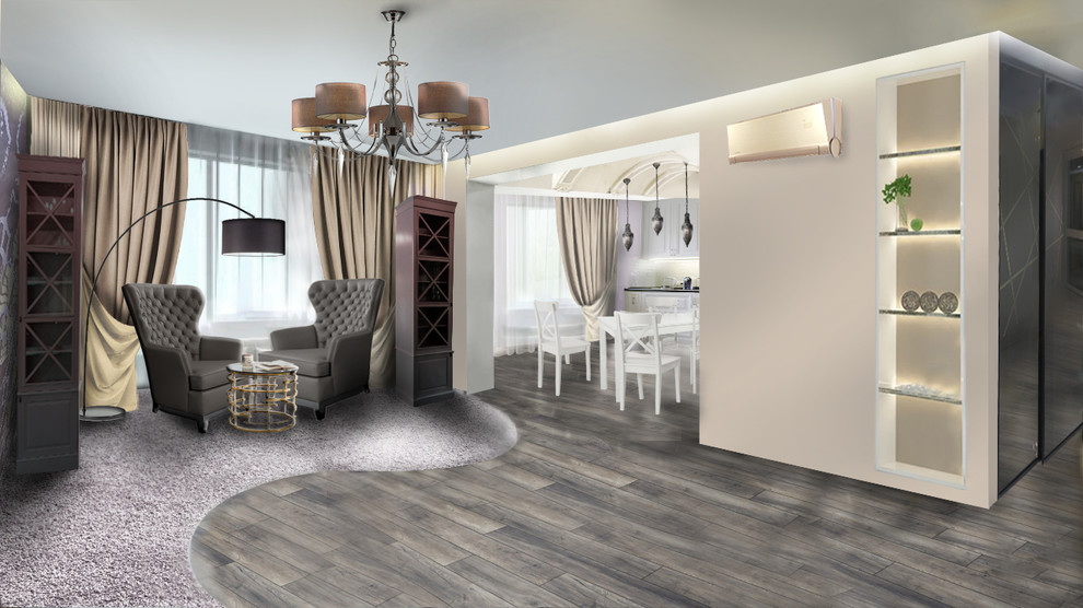 Немного арт-деко в маленькой квартирке