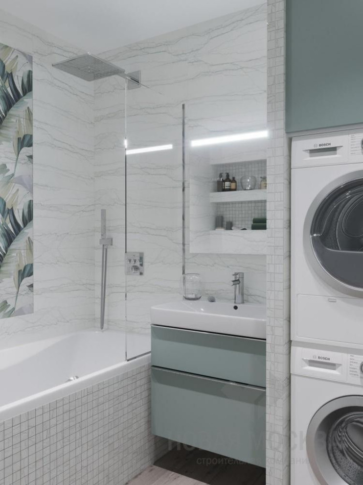 Дизайн-проект трехкомнатной квартиры площадью 87 кв.м в ЖК «Лучи»