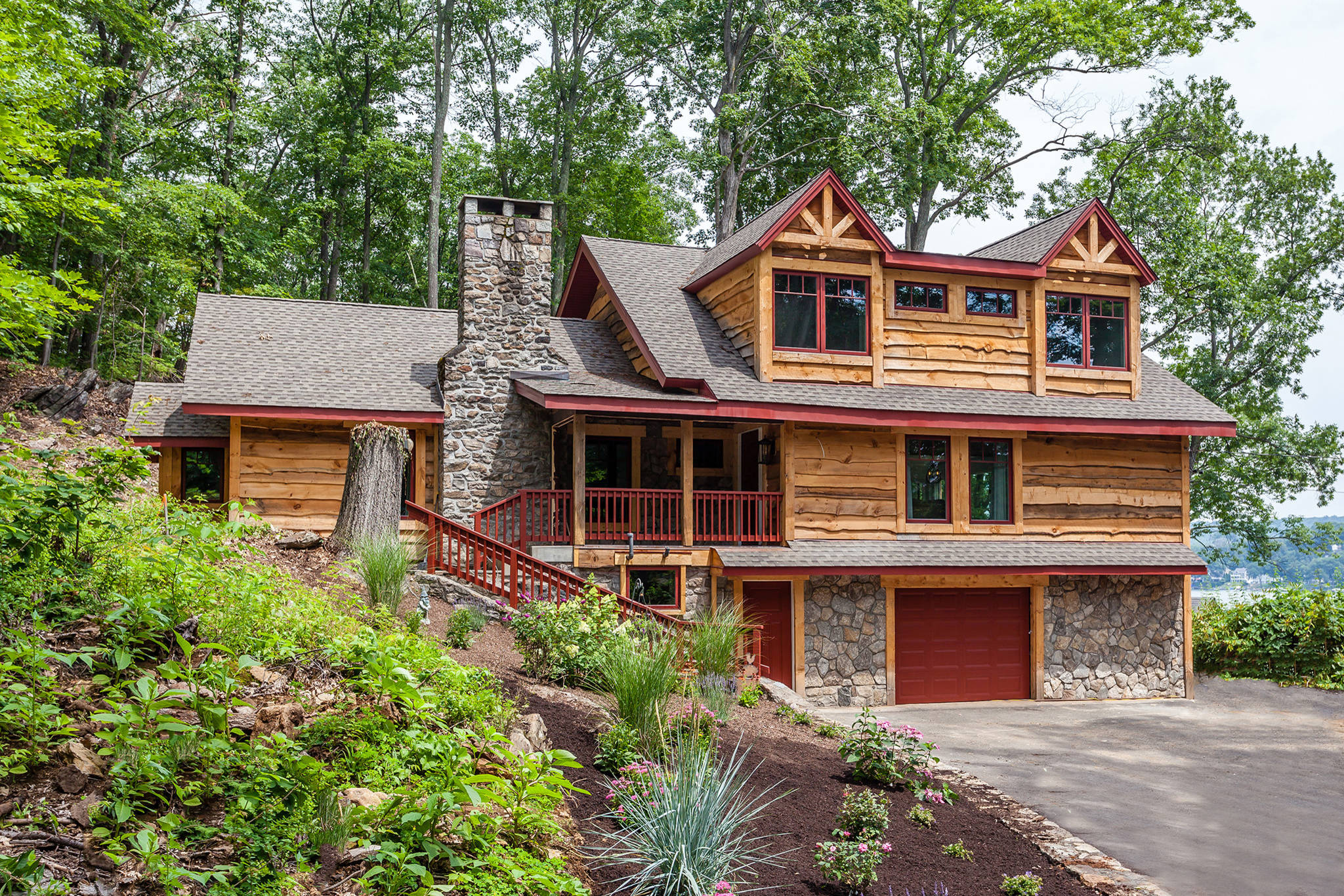 Maroon House Exterior