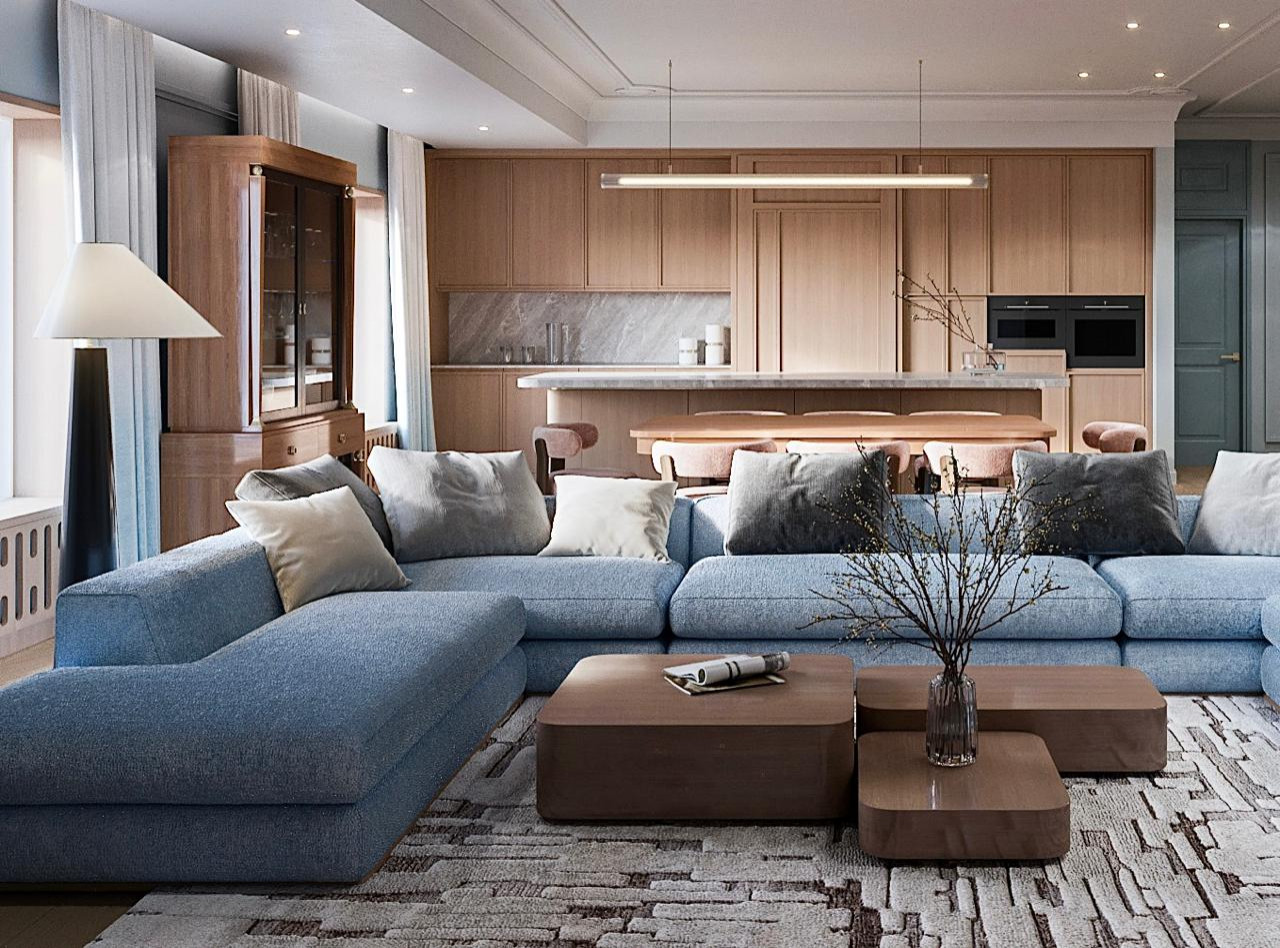 Дизайн апартаментов, Реализация.