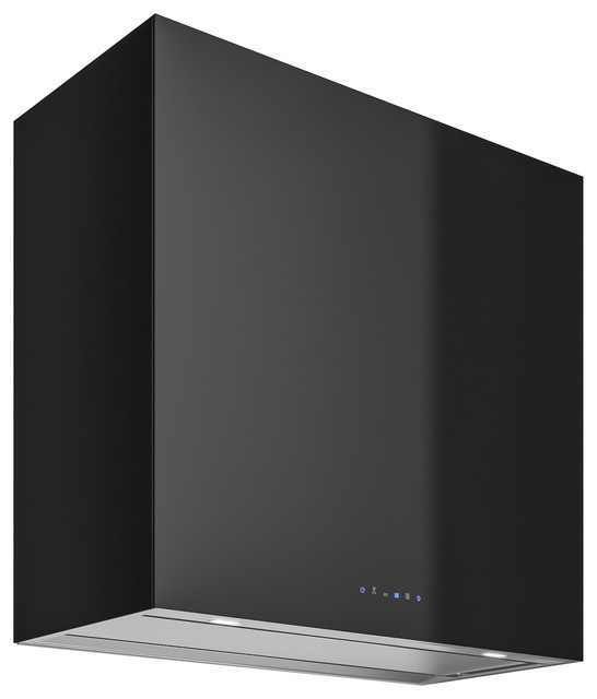 black 36 inch range hood