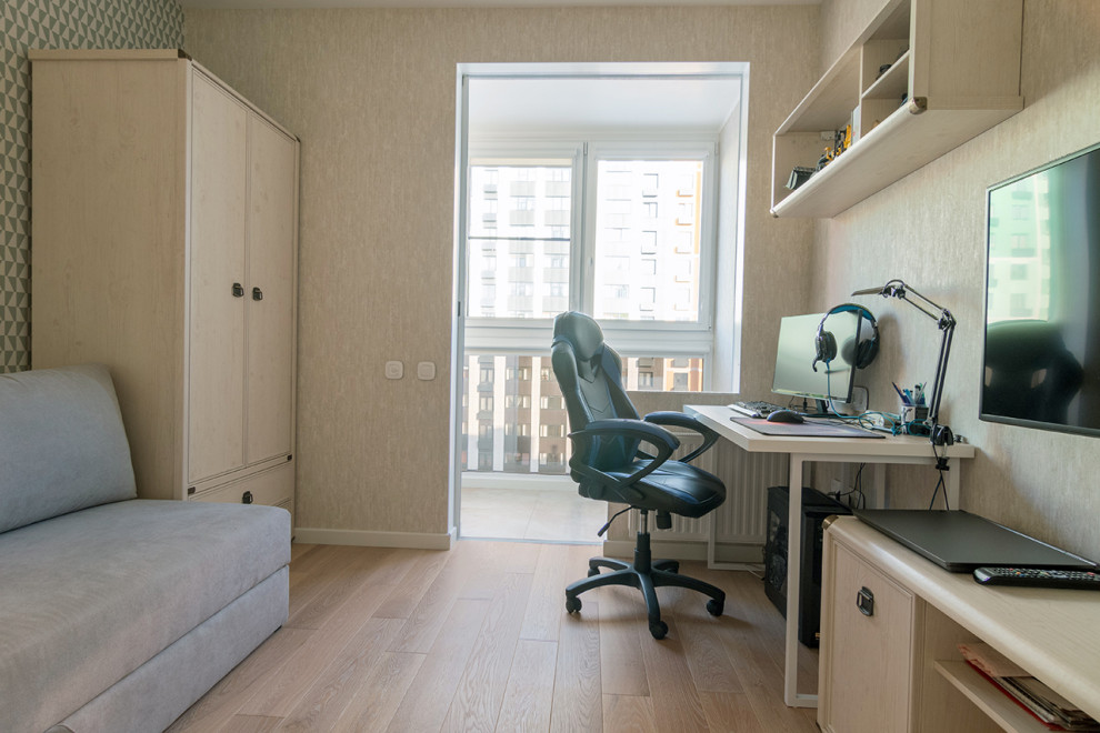 Дизайн четырехкомнатной квартиры в ЖК "Лучи".