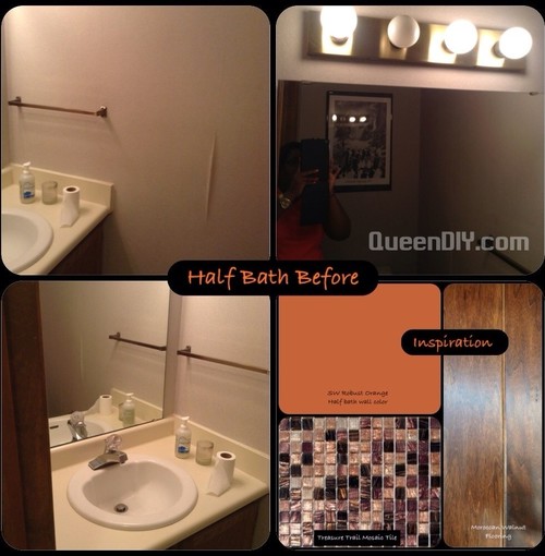 Bathroom Extreme Makeover diy half bath extreme makeover Bathroom Extreme Makeover diy half bath extreme makeover