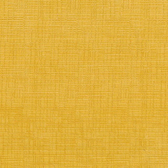 Butter Yellow Texture Solids Plain Woven Chenille Upholstery Fabric