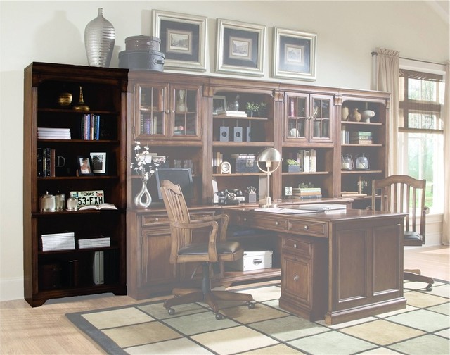 Brookhaven Tall Bookcase Traditional Bookcases By Homesquare
