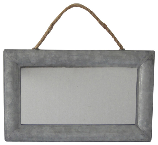 Cheungs Home Decorative Rectangular Mirror With Galvanized Metal Cheungs Home Decorative Rectangular Mirror With Galvanized Metal Frame