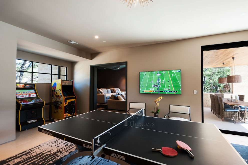 The Modern - Contemporary - Family Room - Austin - by KG Theaters