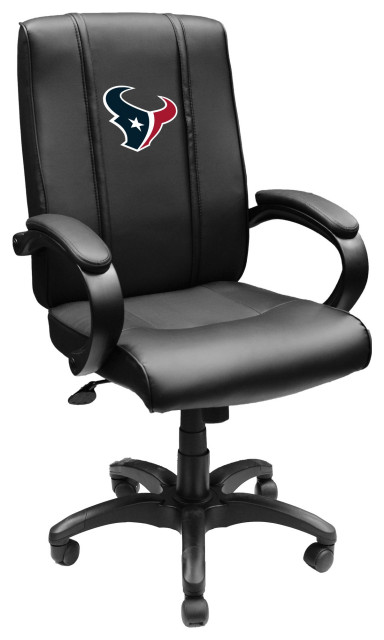 Houston Texans Primary Executive Desk Chair Black