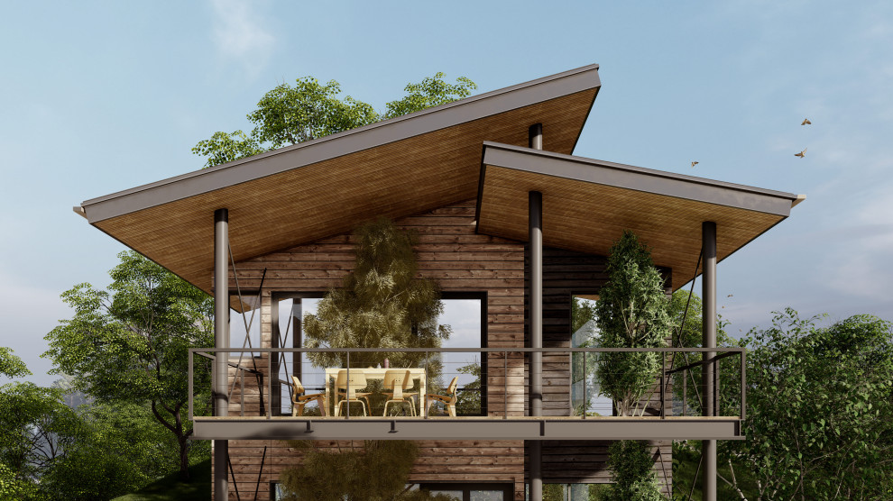 Ormos House. Дом на склоне в Симеизе