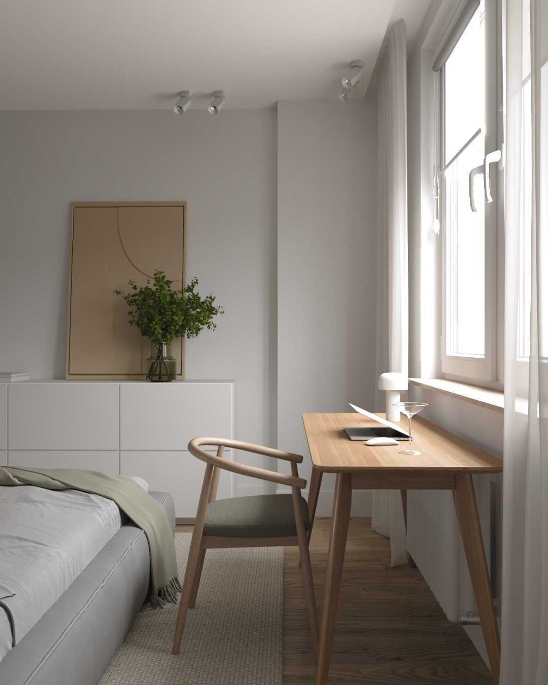 Квартира в светлых тонах