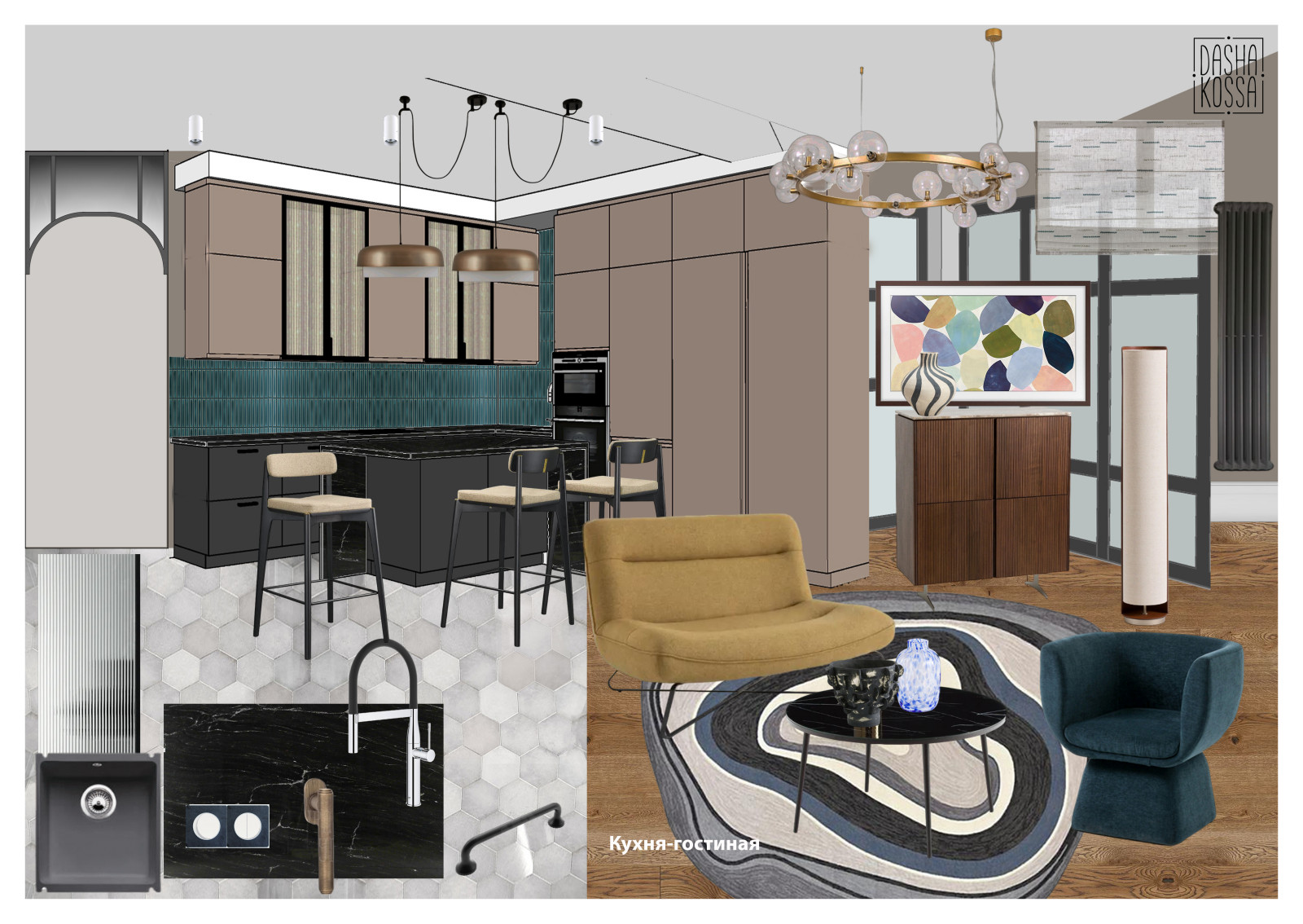 Небольшая квартира в ЖК Сказка