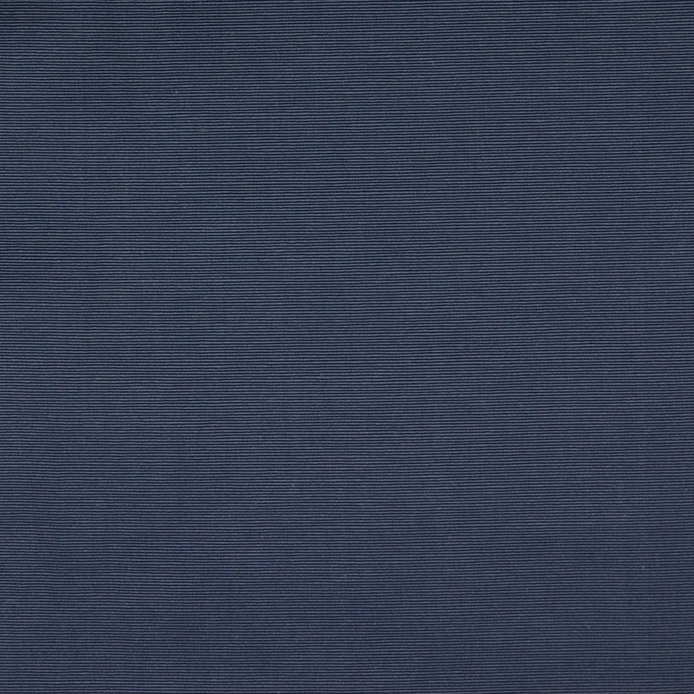 Nautical Blue Solid Cotton Satin Upholstery Fabric