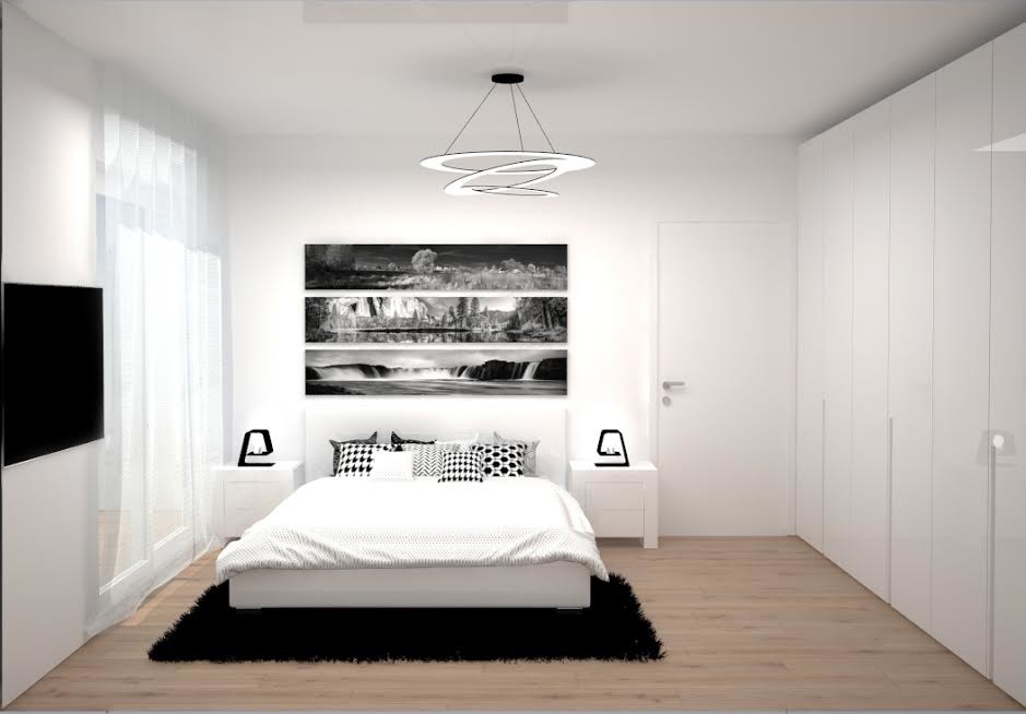 3D проект квартиры в Швейцарии