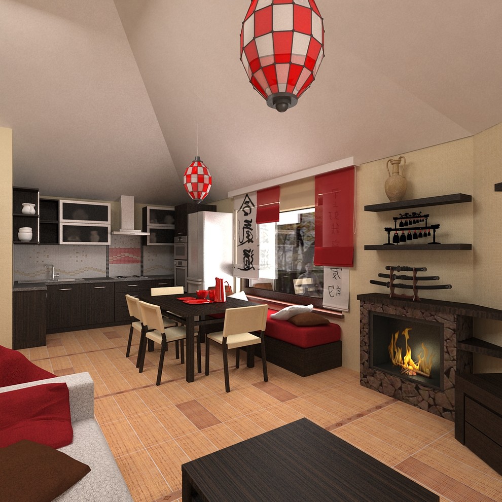 мансарда 1 "японский стиль"