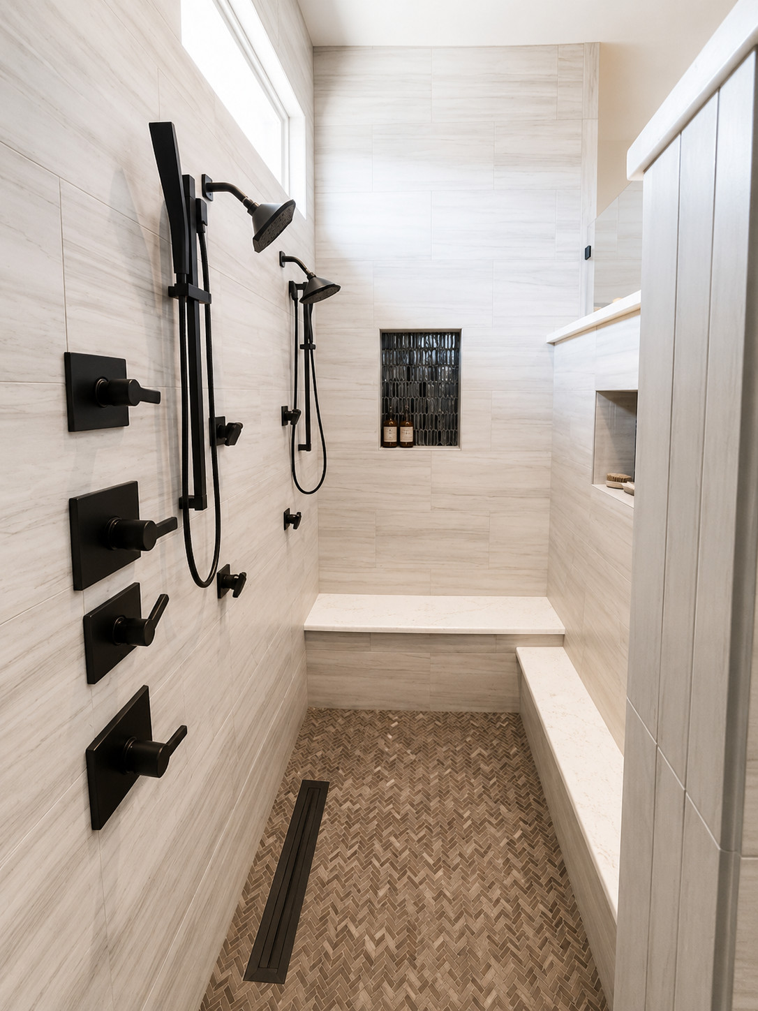 Fairview TX. Kevin's project full master bathroom remodeling