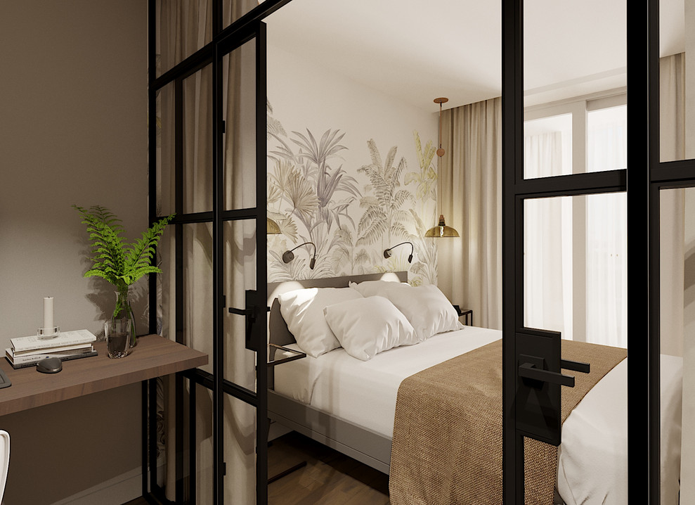 Однокомнатная квартира, 52 кв.м