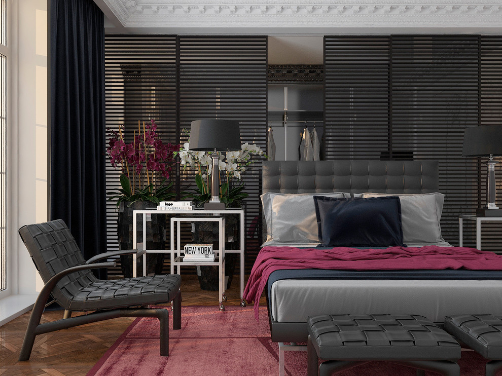 Проект загородного дома в Подмосковье (Екатерина Плотникова) - Спальня