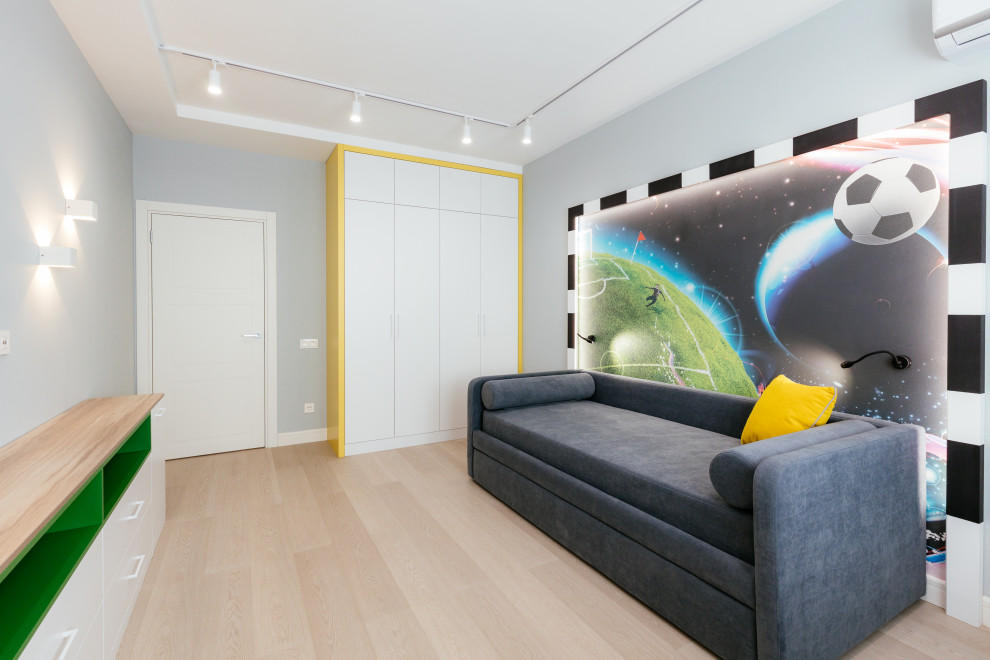 Реализованный дизайн-проект квартиры 4+ г.Тюмень