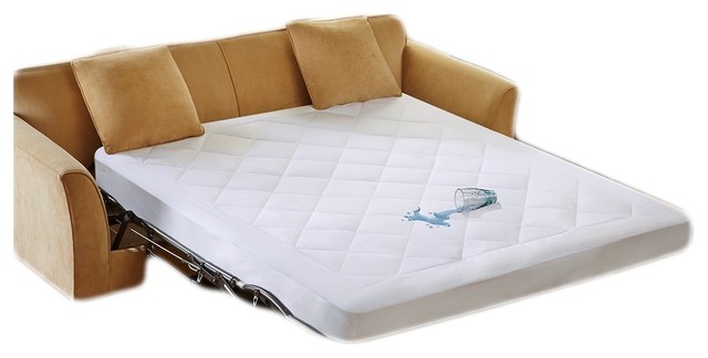Holden Waterproof Sofa Bed Mattress Protection Pad With 3m Scotchgard Moisture