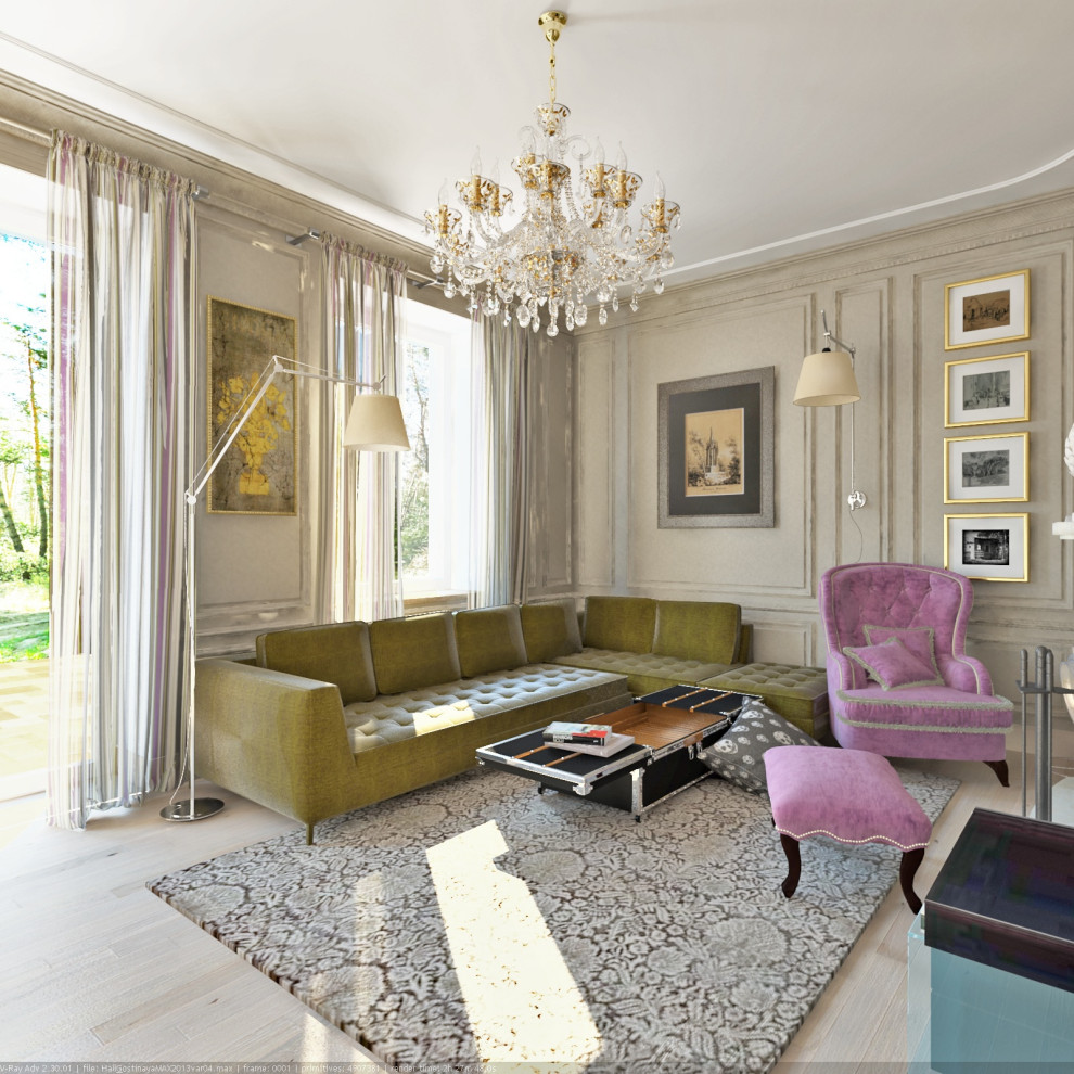 Интерьеры в таунхаусе.