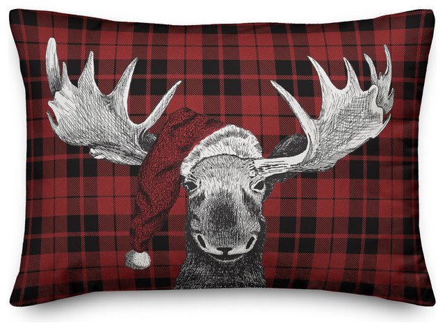moose pillow cover