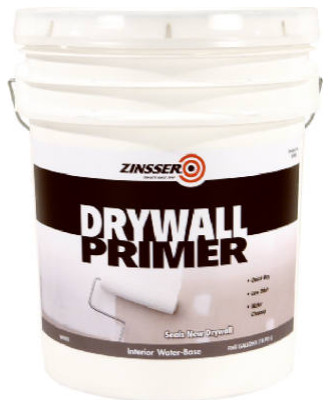 Zinsser 01500 Water Base Drywall Primer, 5 Gallon
