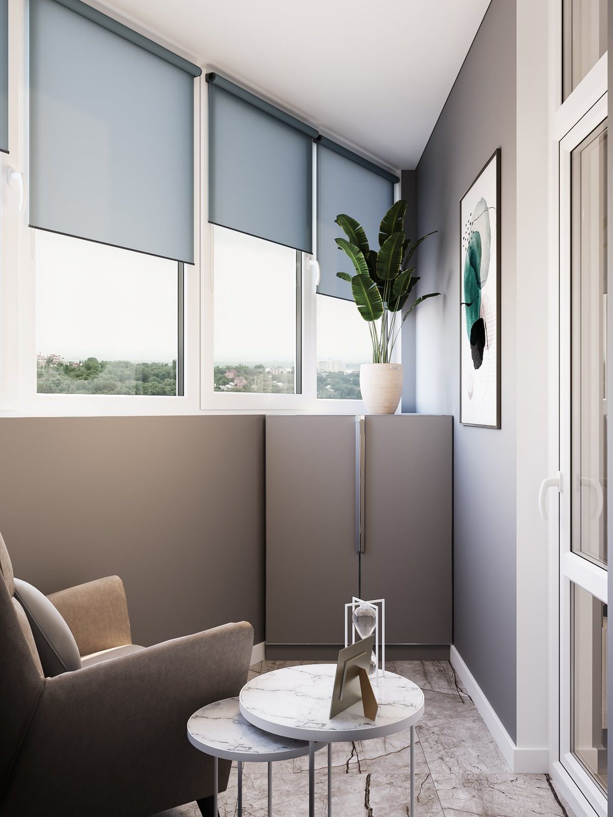 Дизайн лоджии