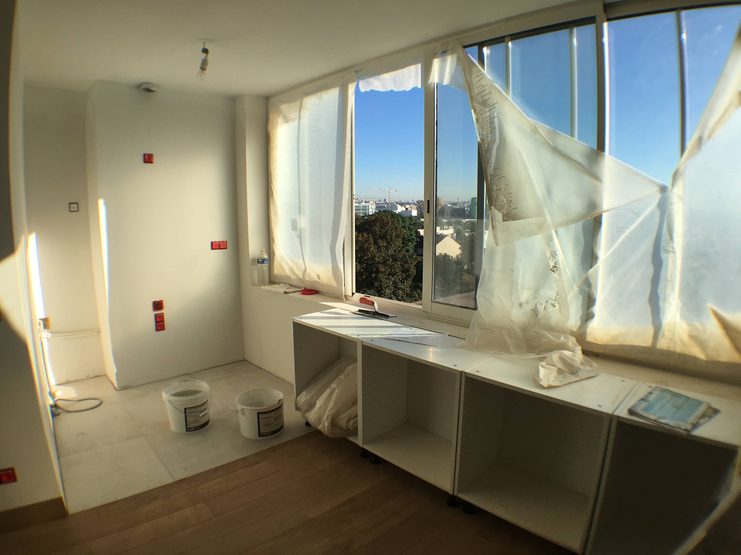 Extantion grenier en 2 appartements