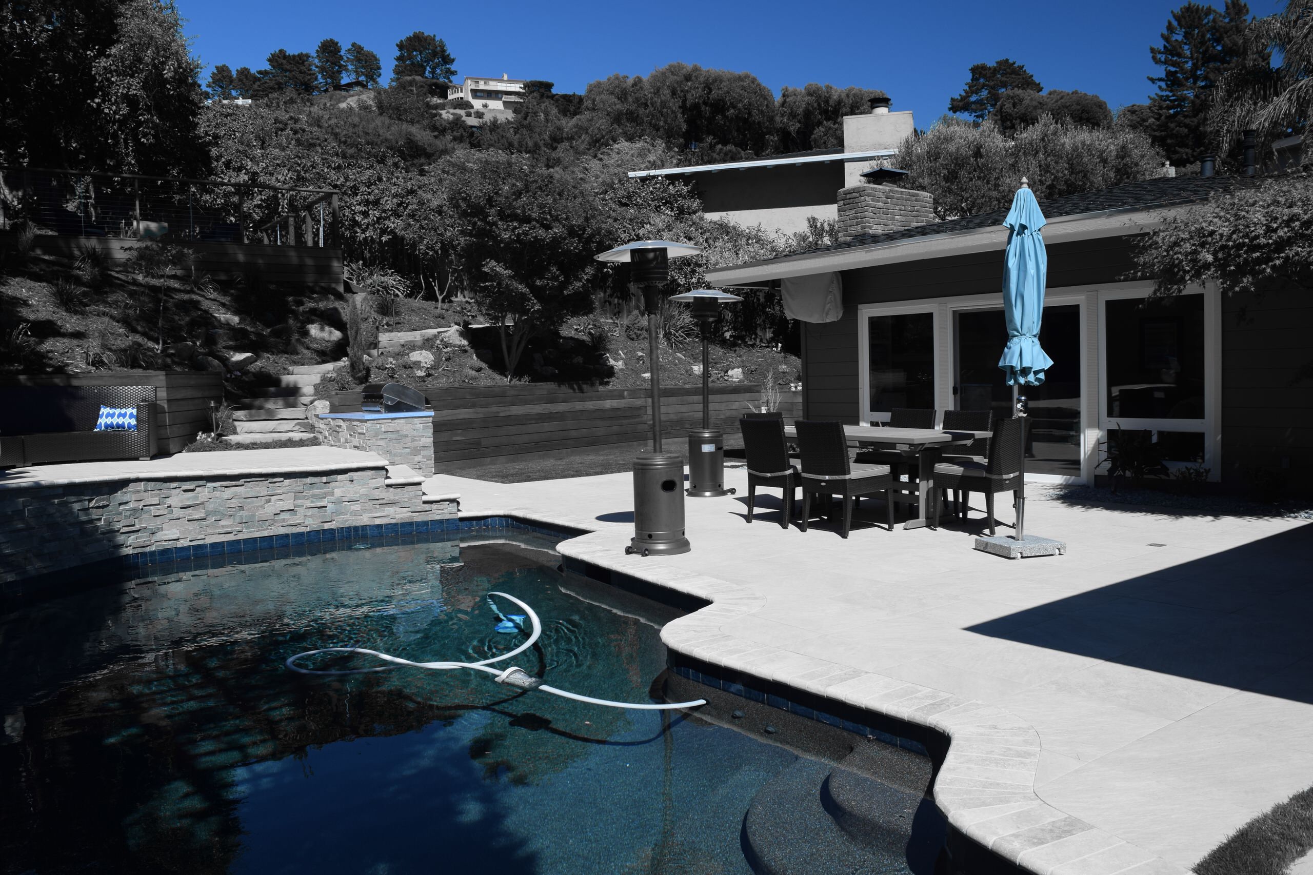 Pool Patio and Garden