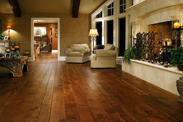 White Oak Floors - Live Sawn