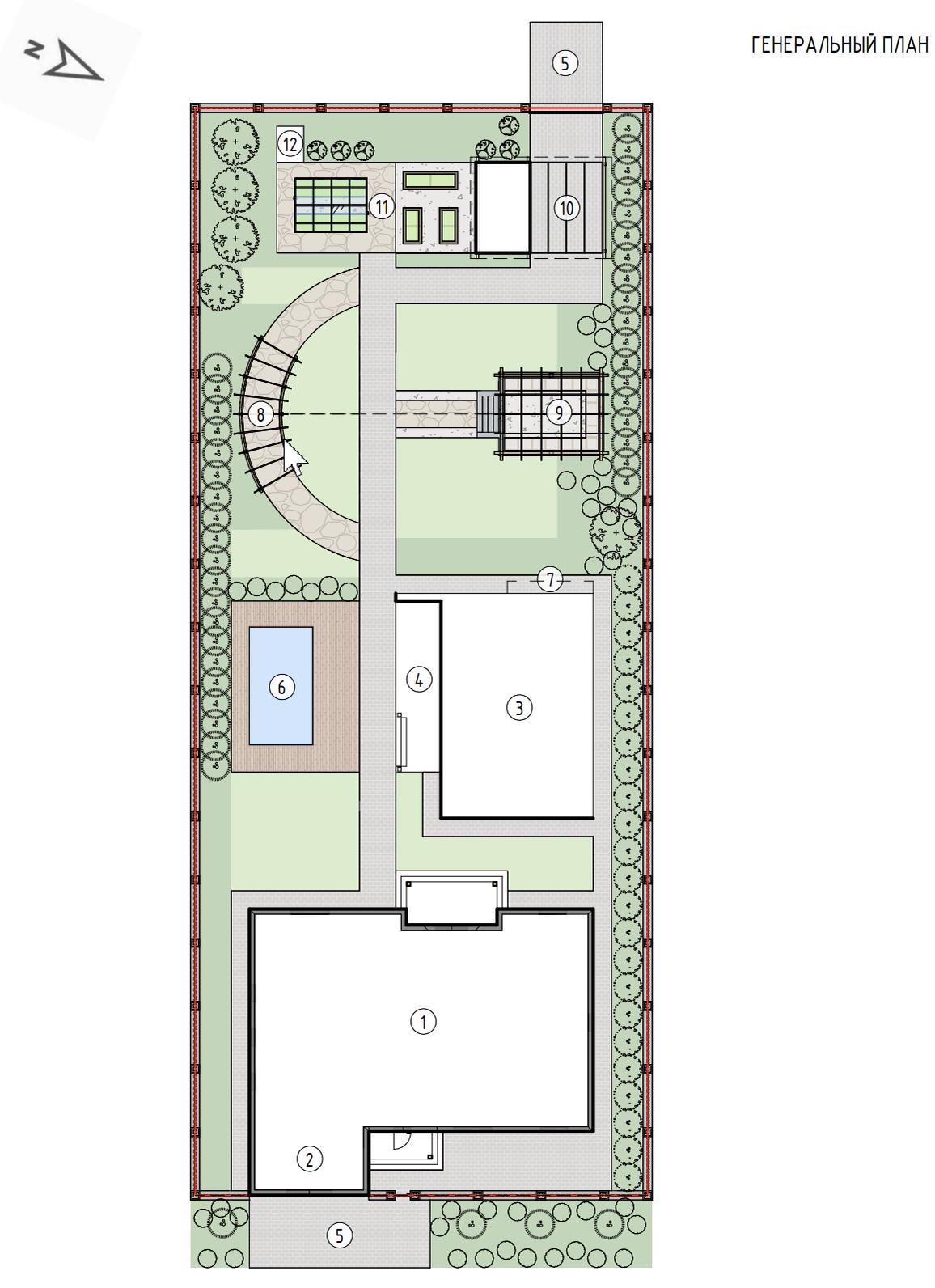 Проект сада "Гармония", Новосибирск