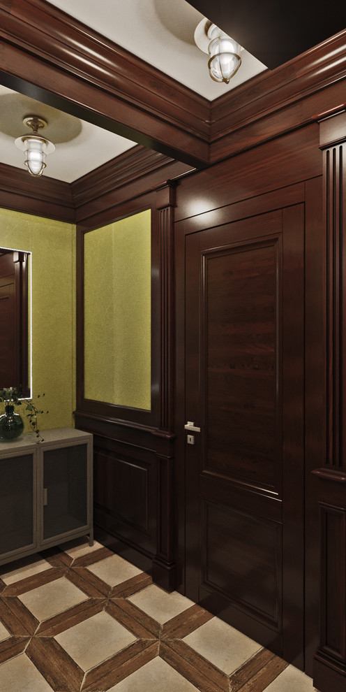 Квартира на Пулковском шоссе в стиле ирландского паба. 40 кв.м. Вариант 2.