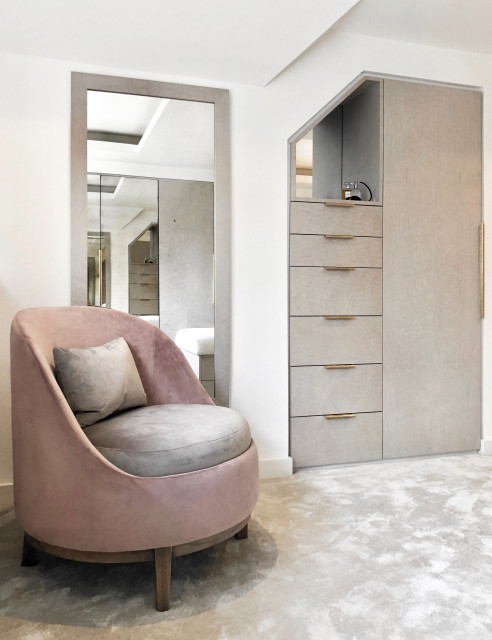 Dressing room contemporary-wardrobe