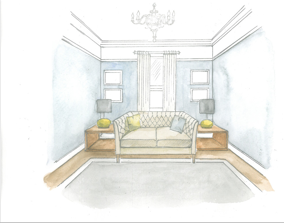 С английским акцентом