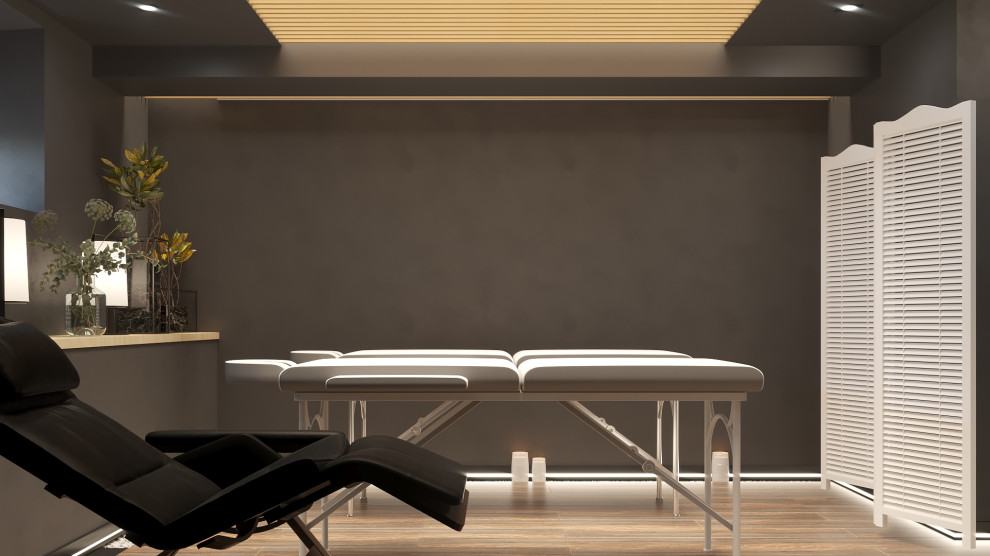 Дизайн проект салон массажа 100м