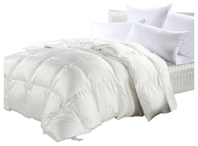 Luxurious Siberian Goose Down Comforter 1200 Thread Count 750fp