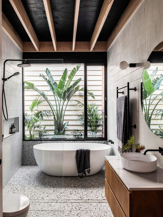 Design ideas for a world-inspired bathroom in Other.