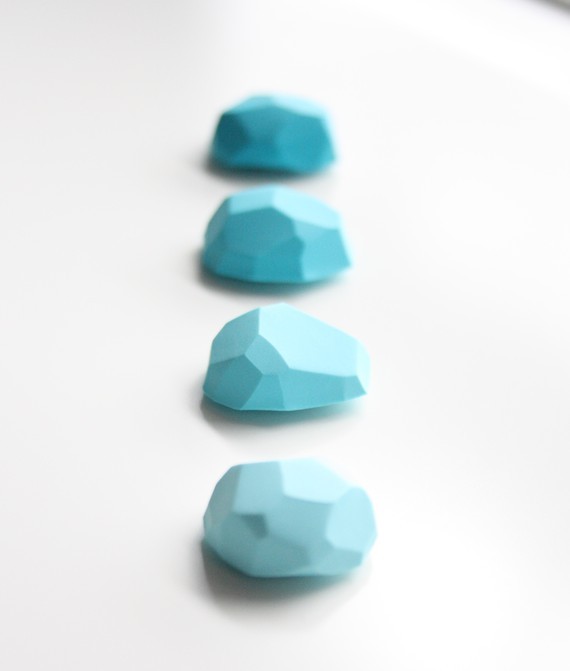 Office Magnets, Rocky Mountain Turquoise by A Second Life