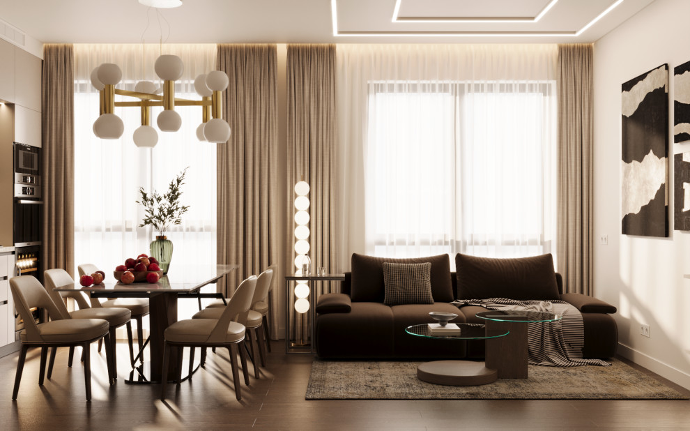 HÉ 112 // ЖК KUTUZOV GRAD II, Москва, 95 м²